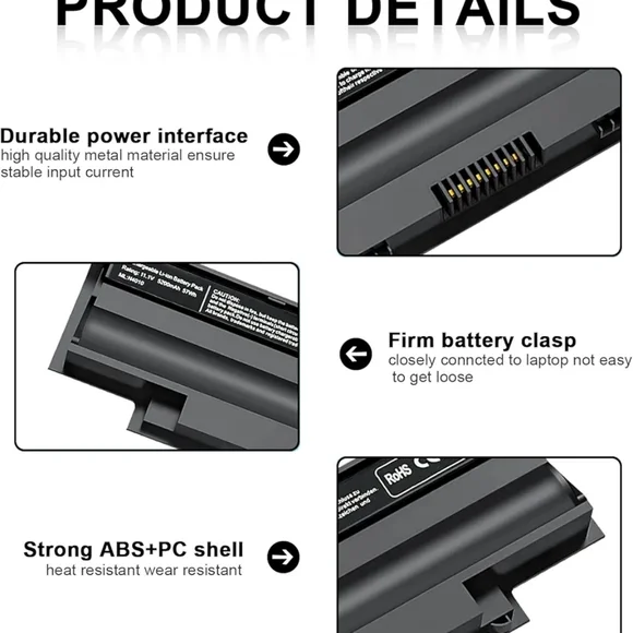 J1KND Laptop Battery